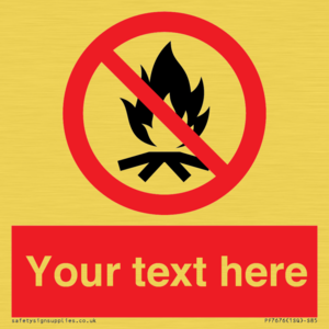 Custom prohibition No campfire